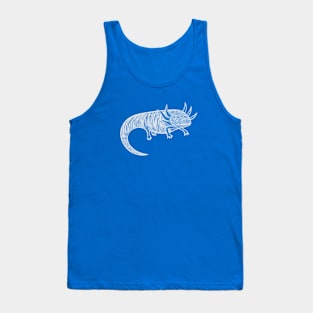 Axolotl - animal lovers hand drawn design Tank Top